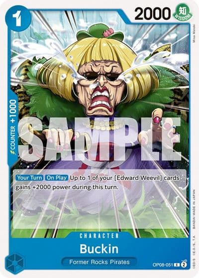Buckin Two Legends One Piece card