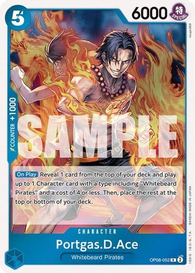 PortgasDAce Two Legends One Piece card