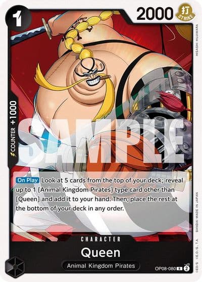 Queen Two Legends One Piece card