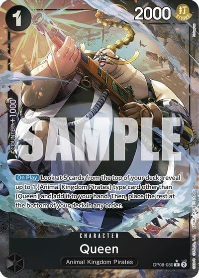 Queen Parallel Two Legends One Piece card