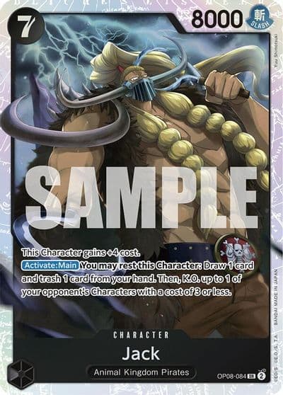 Jack Two Legends One Piece card