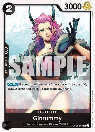Ginrummy Two Legends One Piece card