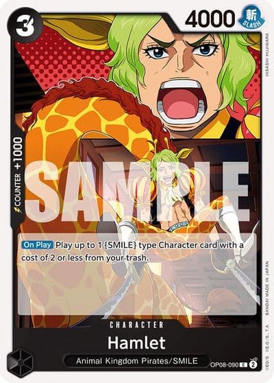 Hamlet Two Legends One Piece card