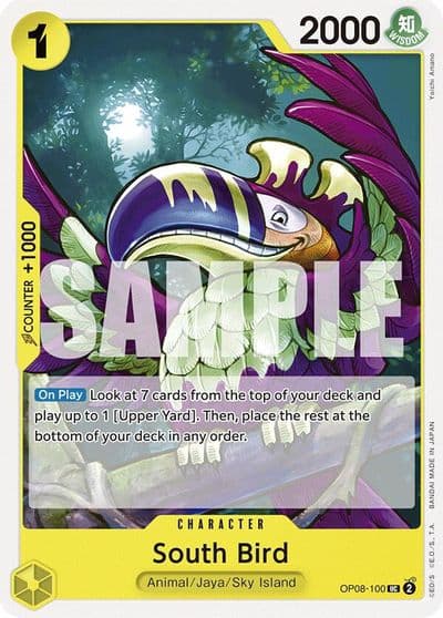 South Bird Two Legends One Piece card