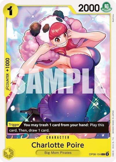 Charlotte Poire Two Legends One Piece card