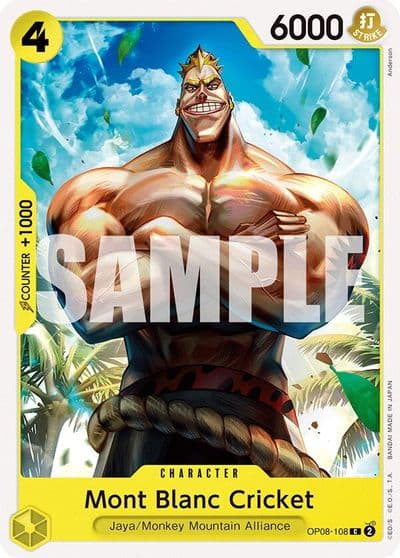 Mont Blanc Cricket Two Legends One Piece card