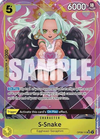 S Snake Parallel Two Legends One Piece card