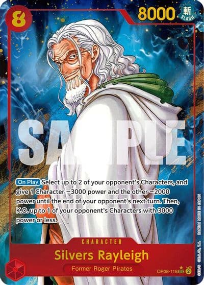 Silvers Rayleigh Parallel Two Legends One Piece card