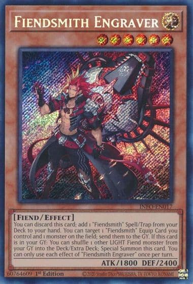 Fiendsmith Engraver The Infinite Forbidden Yu-Gi-Oh! card