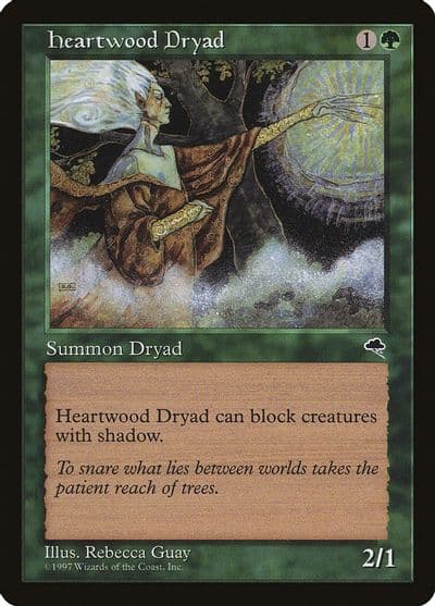 Heartwood Dryad Tempest Magic card