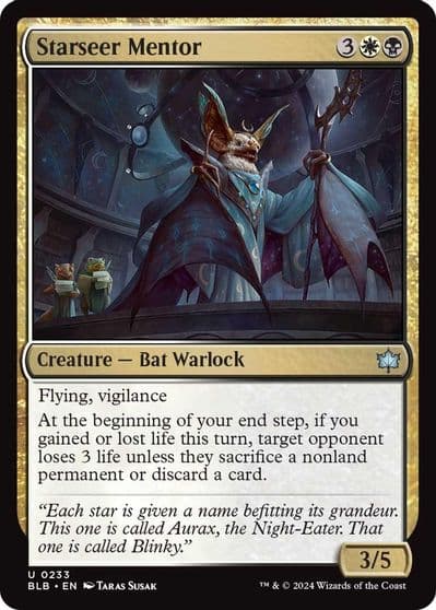 Starseer Mentor Bloomburrow Magic card