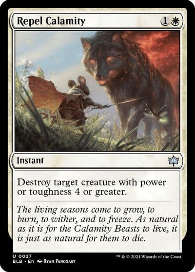 Repel Calamity Bloomburrow Magic card