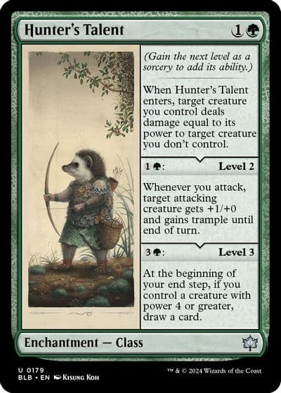 Hunters Talent Bloomburrow Magic card