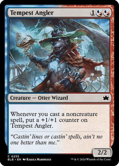 Tempest Angler Bloomburrow Magic card