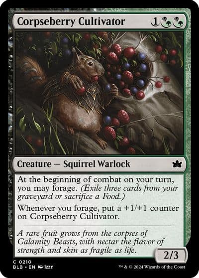 Corpseberry Cultivator Bloomburrow Magic card