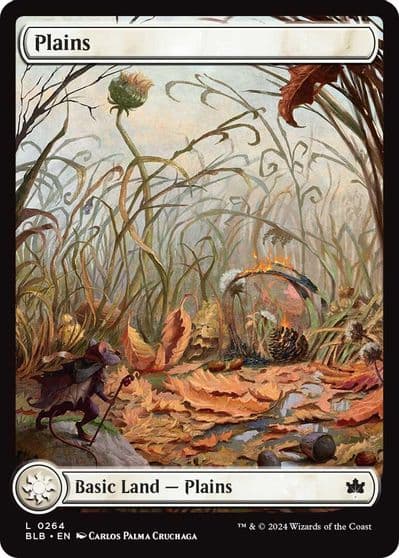 Plains 0264 Bloomburrow Magic card