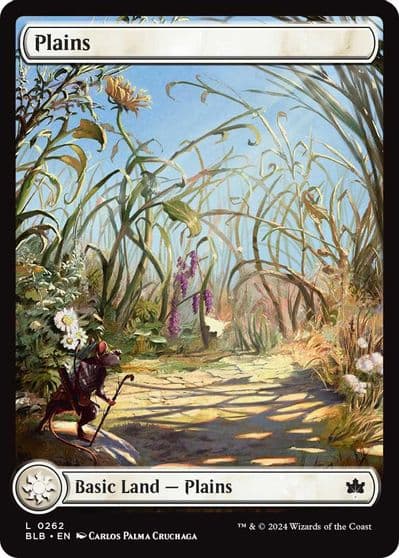 Plains 0262 Bloomburrow Magic card