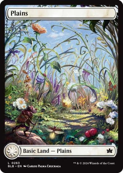 Plains 0263 Bloomburrow Magic card