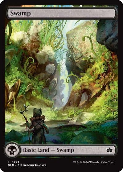 Swamp 0271 Bloomburrow Magic card