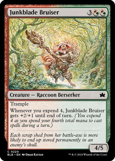 Junkblade Bruiser Bloomburrow Magic card