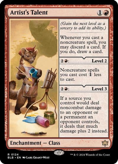 Artists Talent Bloomburrow Magic card