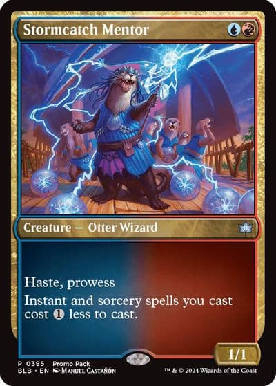 Stormcatch Mentor Promo Pack: Bloomburrow Magic card
