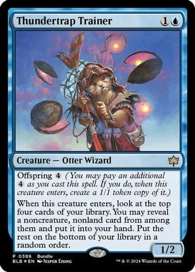 Thundertrap Trainer BLB Bundle Unique and Miscellaneous Promos Magic card