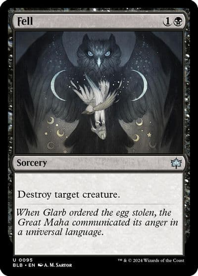 Fell Bloomburrow Magic card