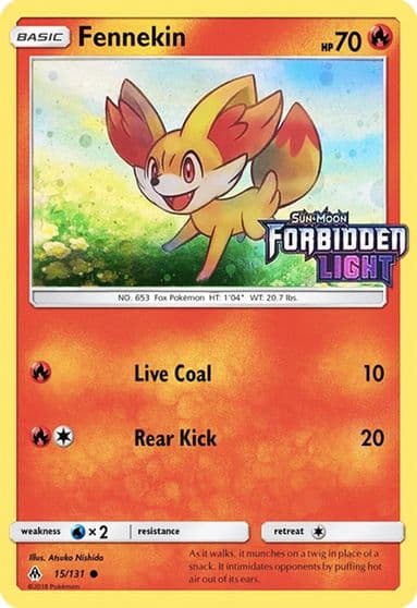 Fennekin (Toys R' Us Promo) SM Promos Pokemon card