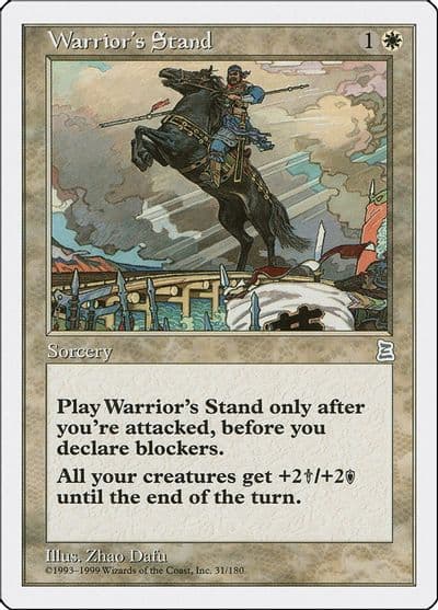 Warriors Stand Portal Three Kingdoms Magic card
