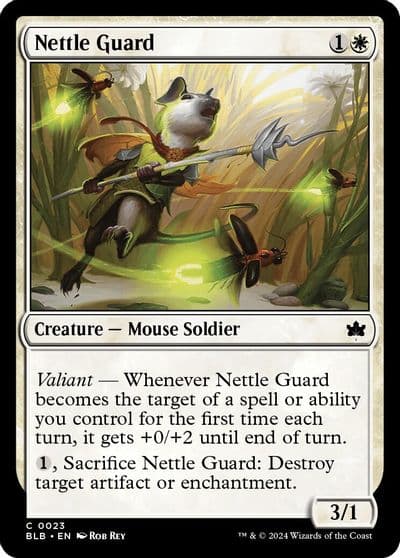 Nettle Guard Bloomburrow Magic card