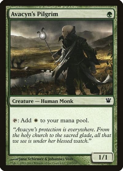 Avacyns Pilgrim Innistrad Magic card