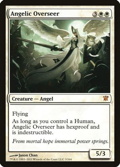 Angelic Overseer Innistrad Magic card