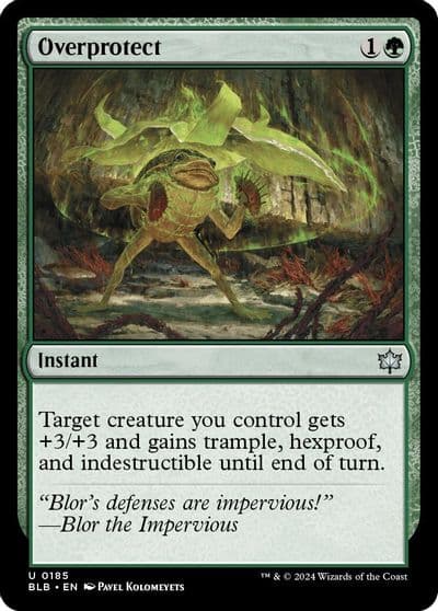 Overprotect Bloomburrow Magic card