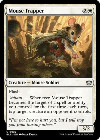 Mouse Trapper Bloomburrow Magic card