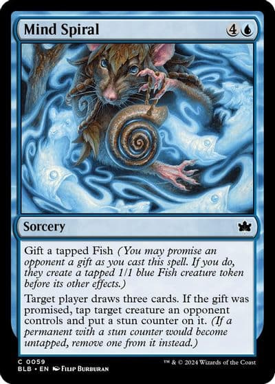 Mind Spiral Bloomburrow Magic card