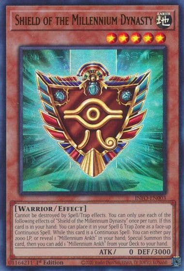 Shield of the Millennium Dynasty The Infinite Forbidden Yu-Gi-Oh! card
