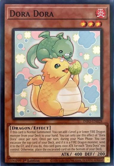 Dora Dora The Infinite Forbidden Yu-Gi-Oh! card