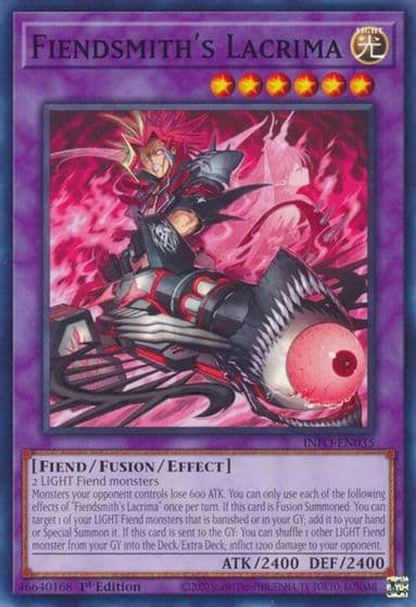 Fiendsmiths Lacrima The Infinite Forbidden Yu-Gi-Oh! card
