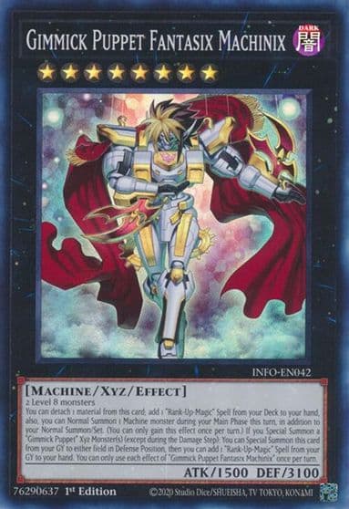 Gimmick Puppet Fantasix Machinix The Infinite Forbidden Yu-Gi-Oh! card