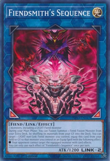 Fiendsmiths Sequence The Infinite Forbidden Yu-Gi-Oh! card