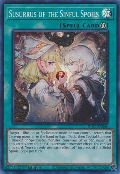 Susurrus of the Sinful Spoils The Infinite Forbidden Yu-Gi-Oh! card