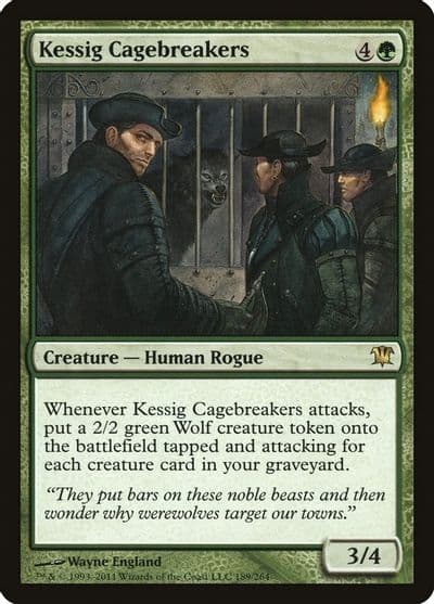 Kessig Cagebreakers Innistrad Magic card