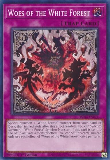 Woes of the White Forest The Infinite Forbidden Yu-Gi-Oh! card