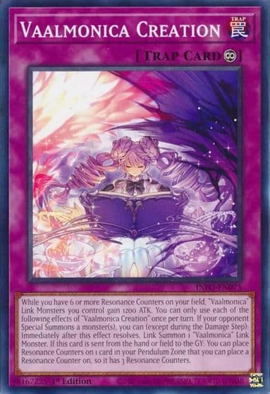 Vaalmonica Creation The Infinite Forbidden Yu-Gi-Oh! card