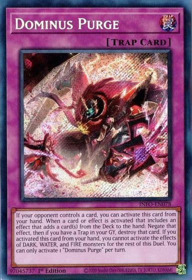 Dominus Purge The Infinite Forbidden Yu-Gi-Oh! card