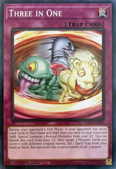 Three in One The Infinite Forbidden Yu-Gi-Oh! card