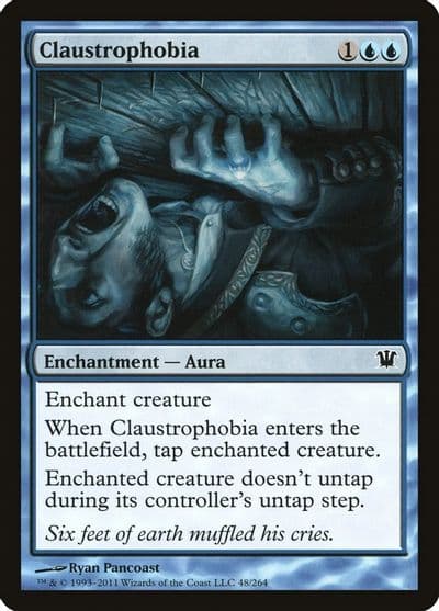 Claustrophobia Innistrad Magic card