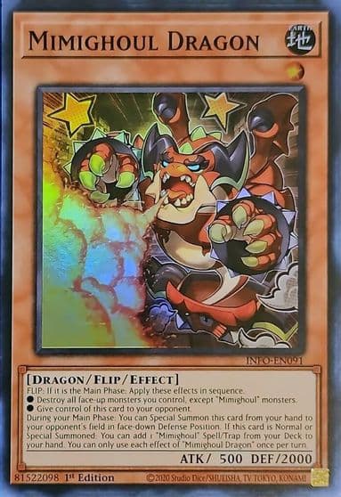 Mimighoul Dragon The Infinite Forbidden Yu-Gi-Oh! card