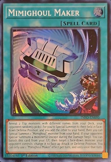Mimighoul Maker The Infinite Forbidden Yu-Gi-Oh! card